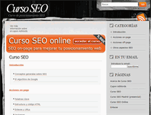 Tablet Screenshot of cursoseo.org